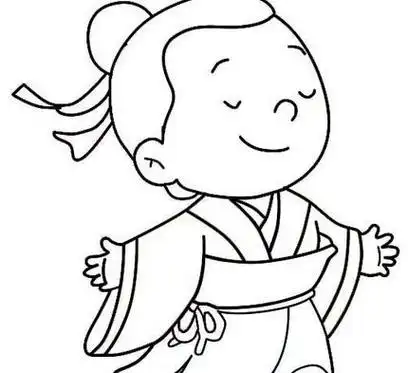 漫画人物简笔画古装 漫画人物简笔画古装男