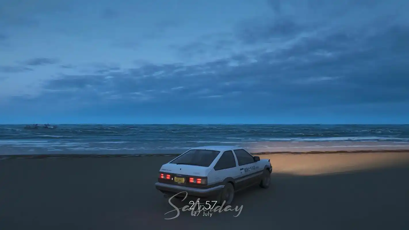 头文字d 海边回忆 2. lake louise canada