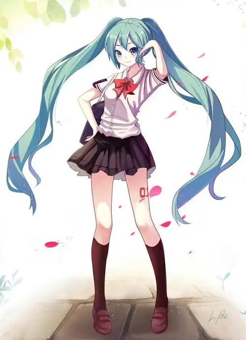 制服miku初音未来水手服