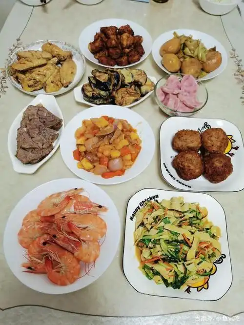 晒晒端午节6个家庭午餐,好吃又经济,网友:第三个最抠门