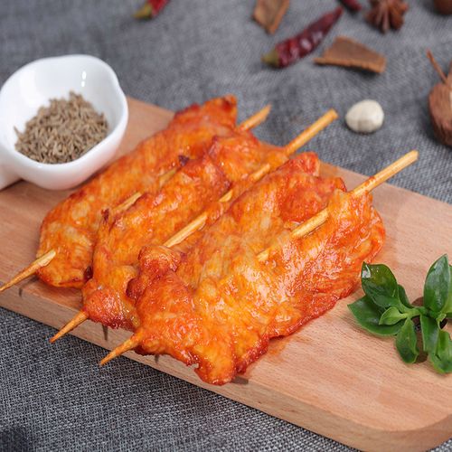 福春园里脊肉串40串实惠装 清真鸡肉串 调理腌制炸串食材 早餐串