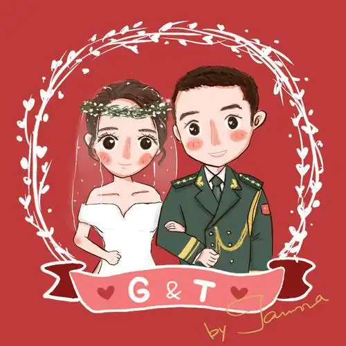 简笔画小人情侣头像搞怪图片2018_一直这样甜蜜就很好