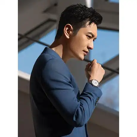 天梭卡森臻我系列钢带80机芯机械男表黄晓明同款天梭卡森臻我系列手表