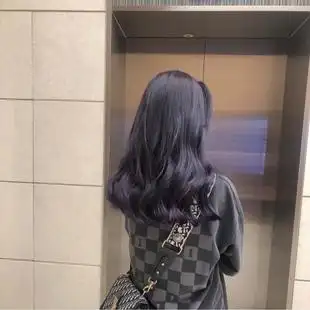 雾感星空紫染膏薄藤紫染发膏雾霾紫染发剂雾紫暗紫色系灰冷紫灰