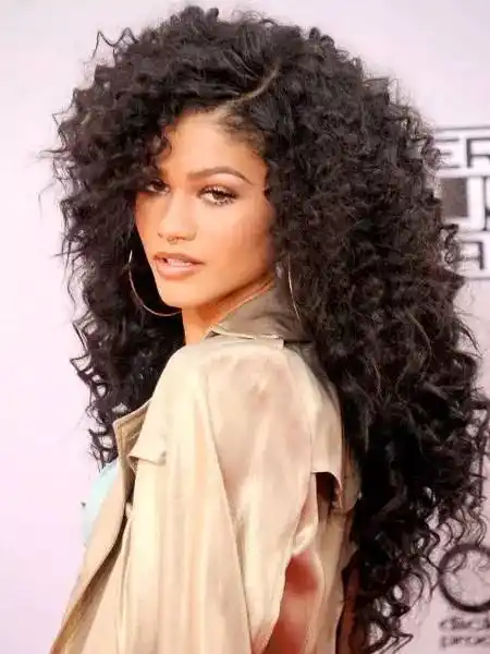 发型|欧美爆炸卷发,彰显野性魅力