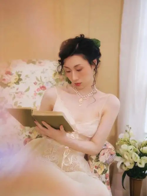 法式浪漫写真少女情怀总是诗