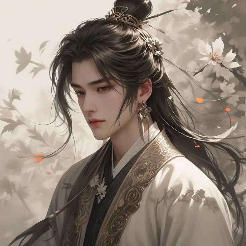 古风头像男|超适合男生的古风头像91 剑眉星目,气质卓绝,古风男子