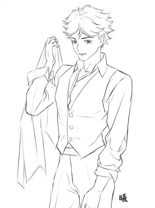 这个男人真是该死的帅气#及川彻  #排球少年