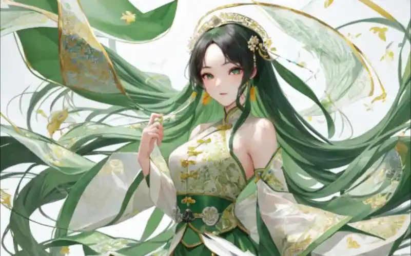 国风古装汉服动漫美女