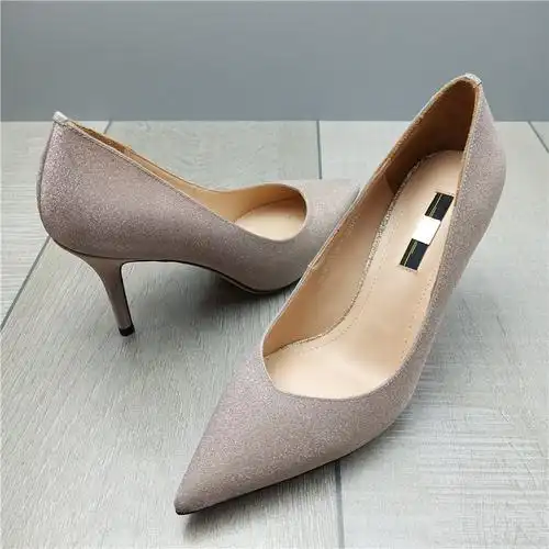 3538码品牌撤柜断码清仓女鞋春季尖头浅口细高单鞋