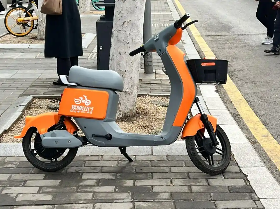 西安都有共享电动车了01但是感觉基本都在北边,南边都没有见!