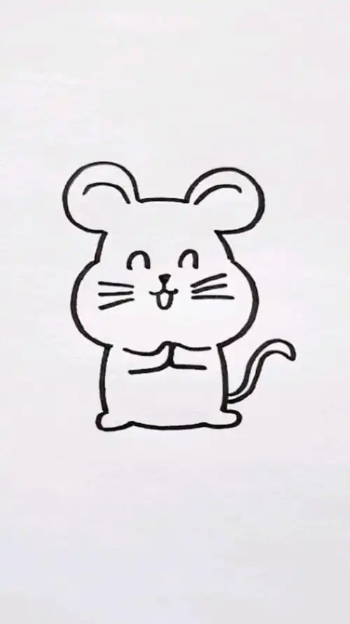 简笔画#小老鼠