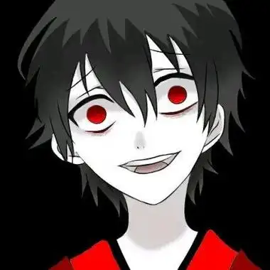 黑暗系男头卡通动漫头像