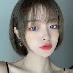 假发女短发圆脸网红bobo韩国波波头气质修脸自然逼真齐耳全头套