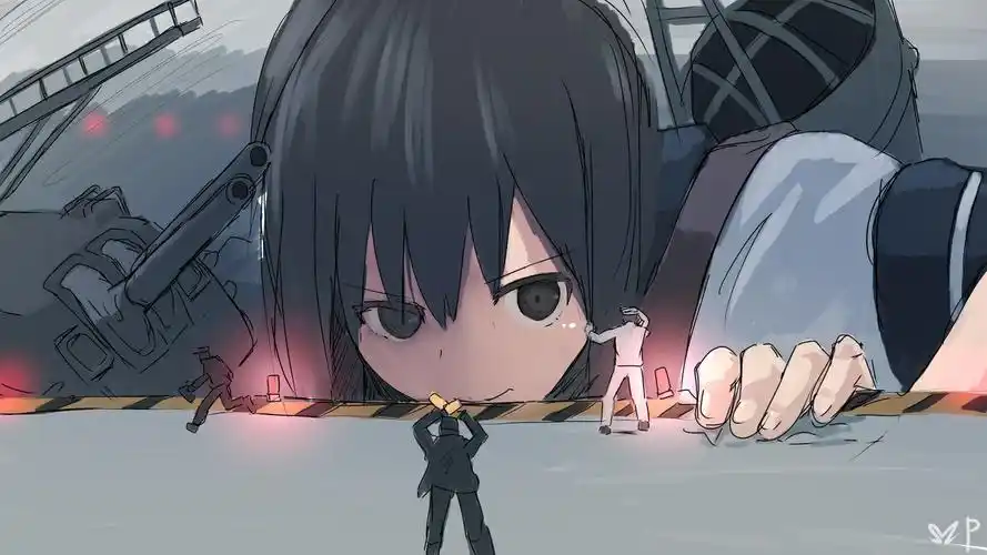 p站美图推荐——巨型少女特辑