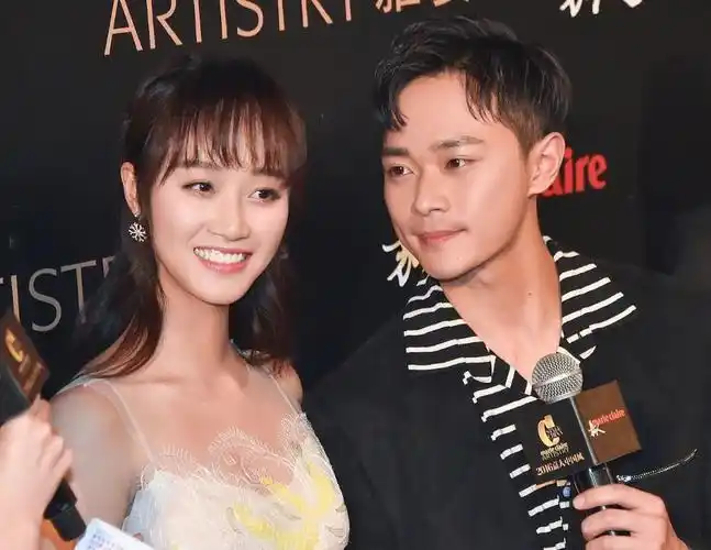 蓝盈莹和男友合照