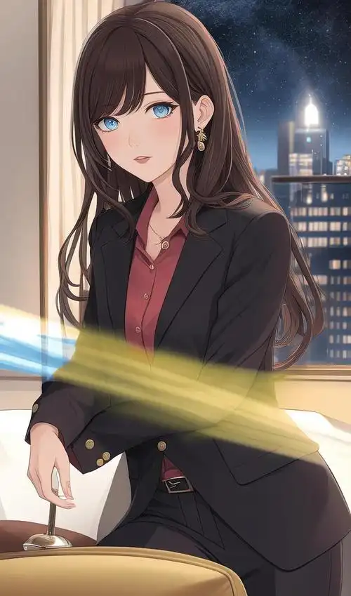 ai绘画美女,衬衫搭配西装干练美丽,重要的还是要有一颗美丽的心_网易