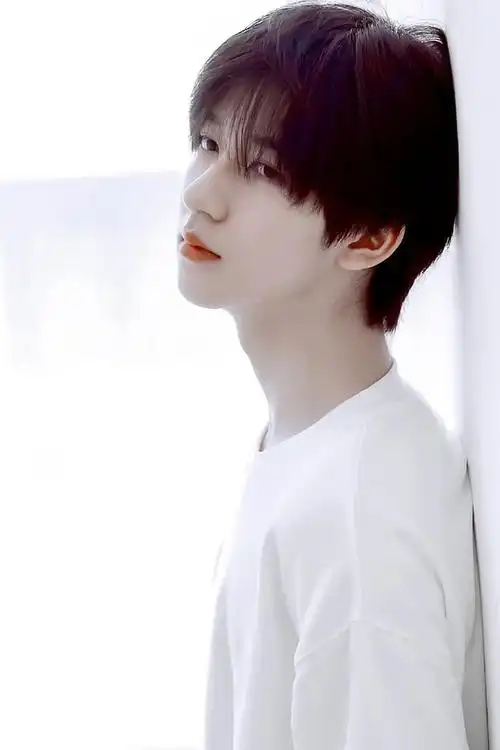 的照片,是我遇见你的开始;"这个男生好可爱"是初印象;"原来他叫贺峻霖