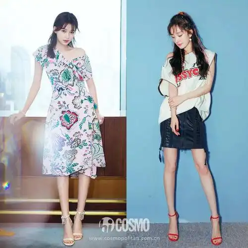 再比如sw的一字带高跟鞋总是女星红毯上的"制胜法宝",万无一失错不了.