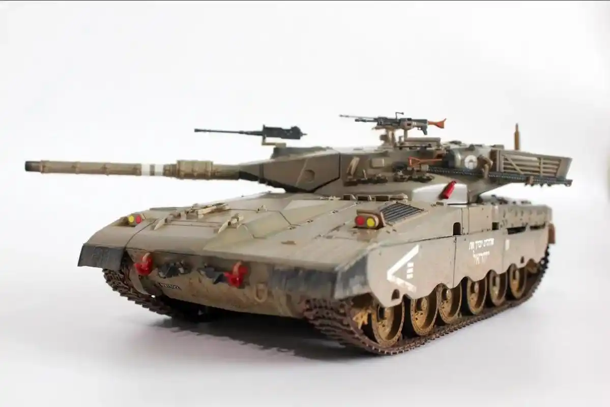 1/35号手梅卡瓦2型坦克模型#模型 #军事模型 #手工制 - 抖音