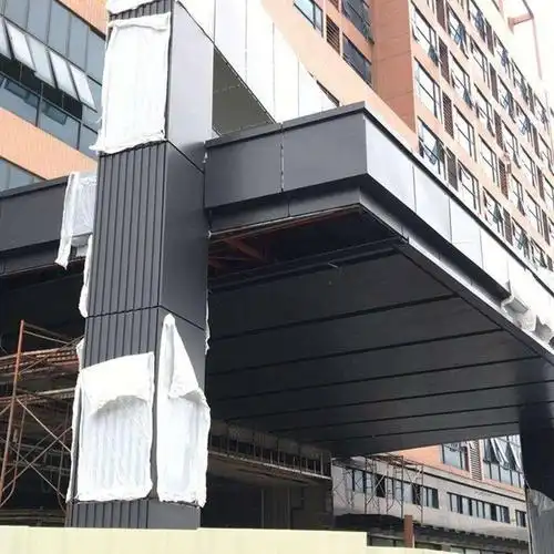 雨棚铝单板户外遮阳蓬氟碳铝单板价格