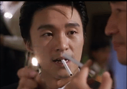 刘德华第二位,刘德华这段抽烟镜头大家应