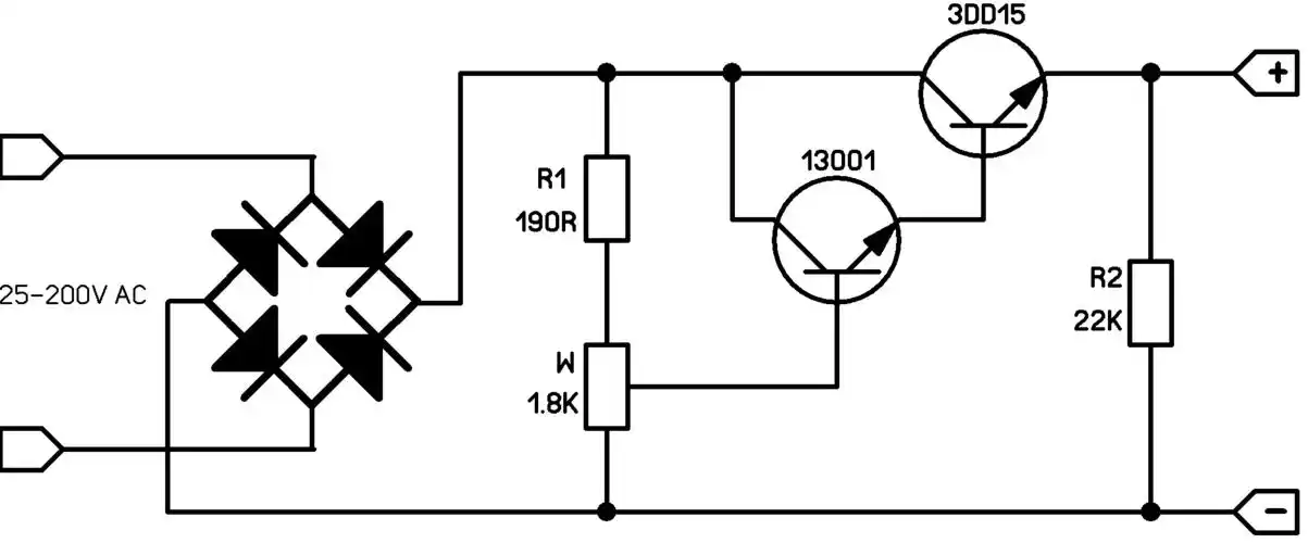 为了正规,还是用电脑重新绘制了一遍电路原理图