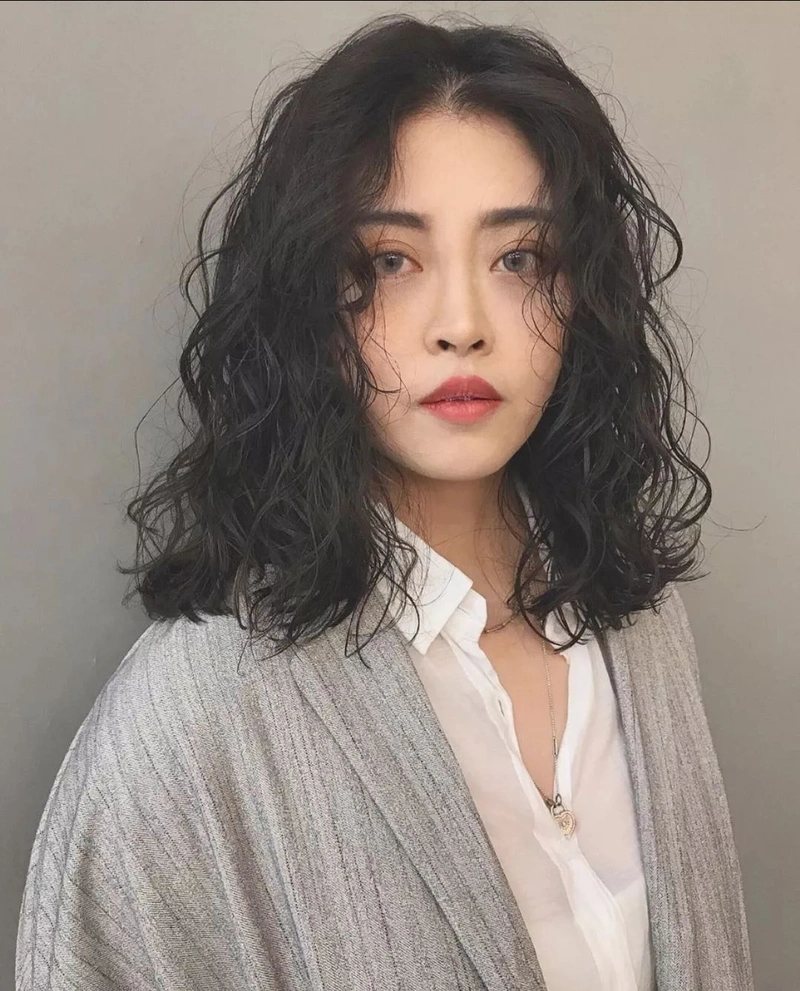 原创最洋气烫发20款蓬松时尚显发量适合头发细软少的女性