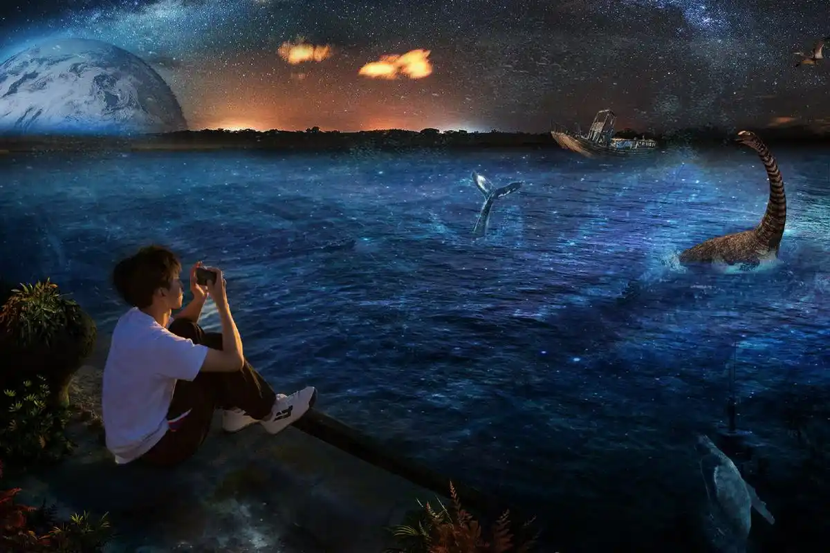 [tfboys][新闻]190124 粉丝浪漫脑洞,俊凯陪你看星空海怪