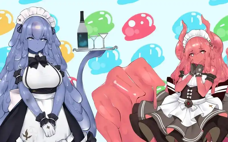 【自我介绍】爱吃蛋糕的无口史莱姆女仆你喜欢吗?