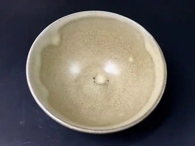 【福博】中国古玩 古美术 碗 白瓷 白釉 徳化窑 定窑 釉色温润 开片