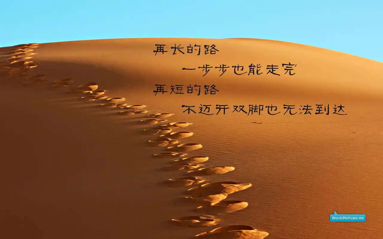 正能量励志壁纸,超给力.本人用了5年了!打包分享了,进