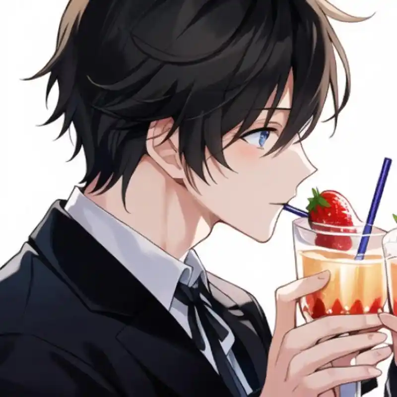 喝果汁吧～动漫情侣头像 『自用随意 9215商用 转载请注明出处』