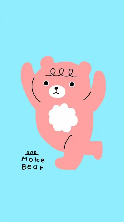 超个性简约可爱手绘卡通图案搞笑高清手机壁纸下载(一)