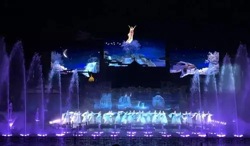 大型光影水舞实景剧《关雎长歌》于"诗经圣地"洽川震撼问世_舞台