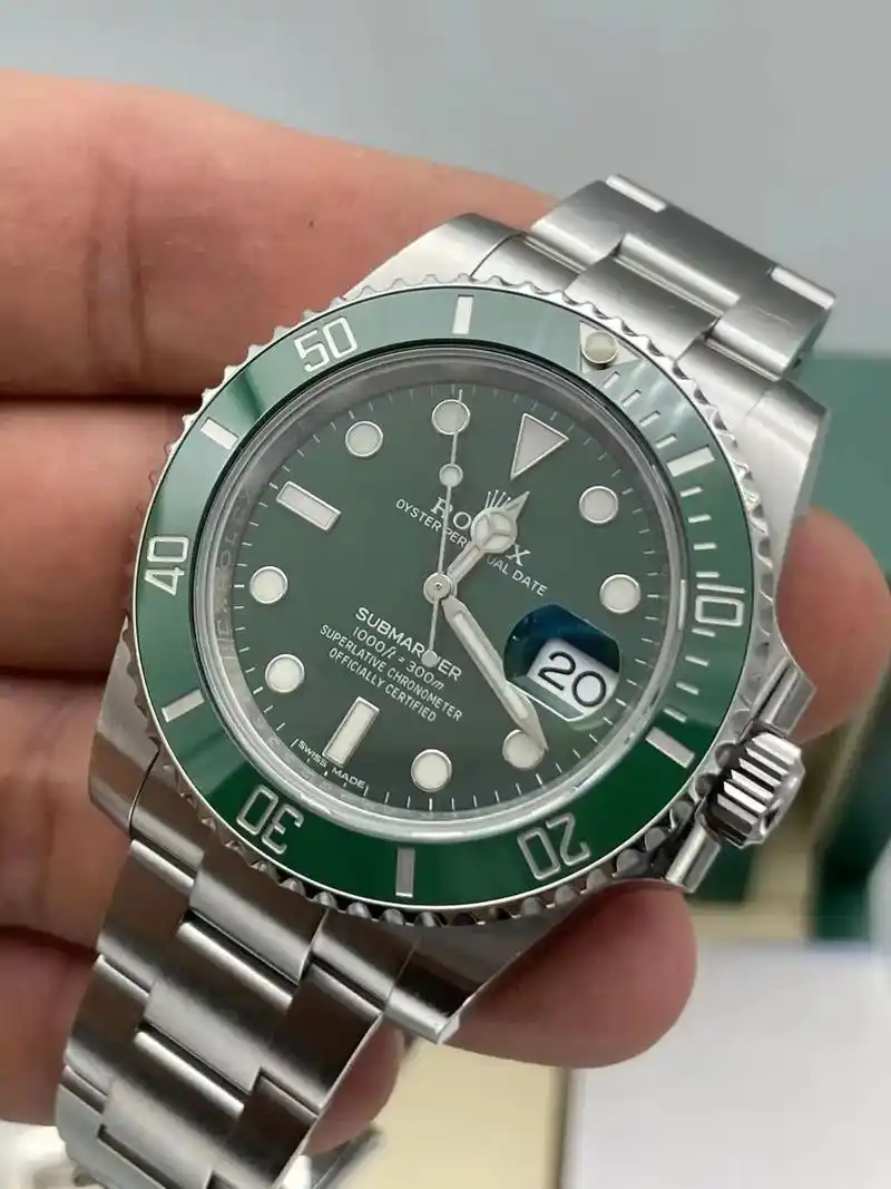 劳力士116610lv 俗称绿水鬼.劳力士潜航者116610 - 抖音