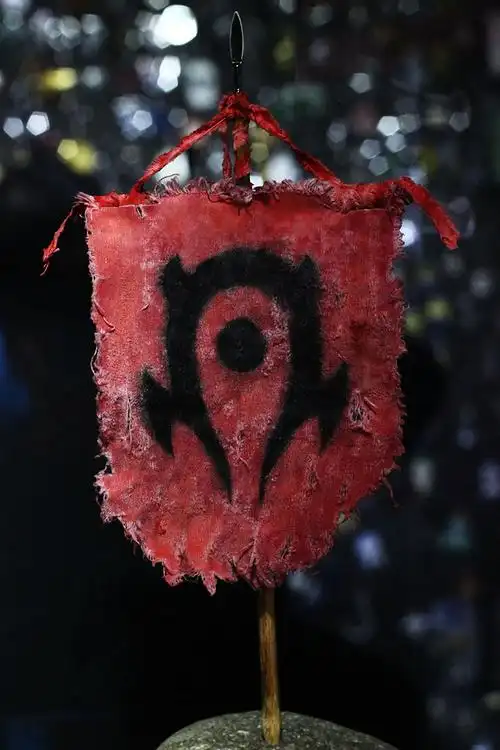 [手工] 部落战旗 旗帜 36厘米高