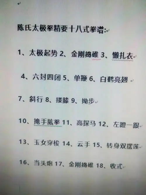 陈式太极拳精要十八式 视频, ( 陈正雷 配口令)