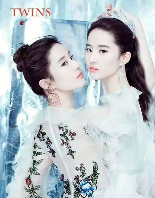 刘亦菲梦幻大片,时尚华贵之美.