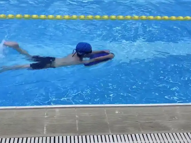 自由泳打腿练习