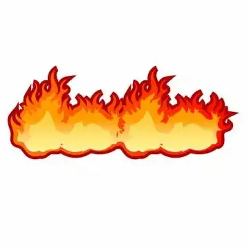 漫画风格燃烧的火焰png图片素材213986
