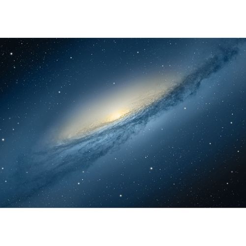 狼天影  梦幻星云星空星系海报太空宇宙银河系墙贴画唯美风景贴纸定制