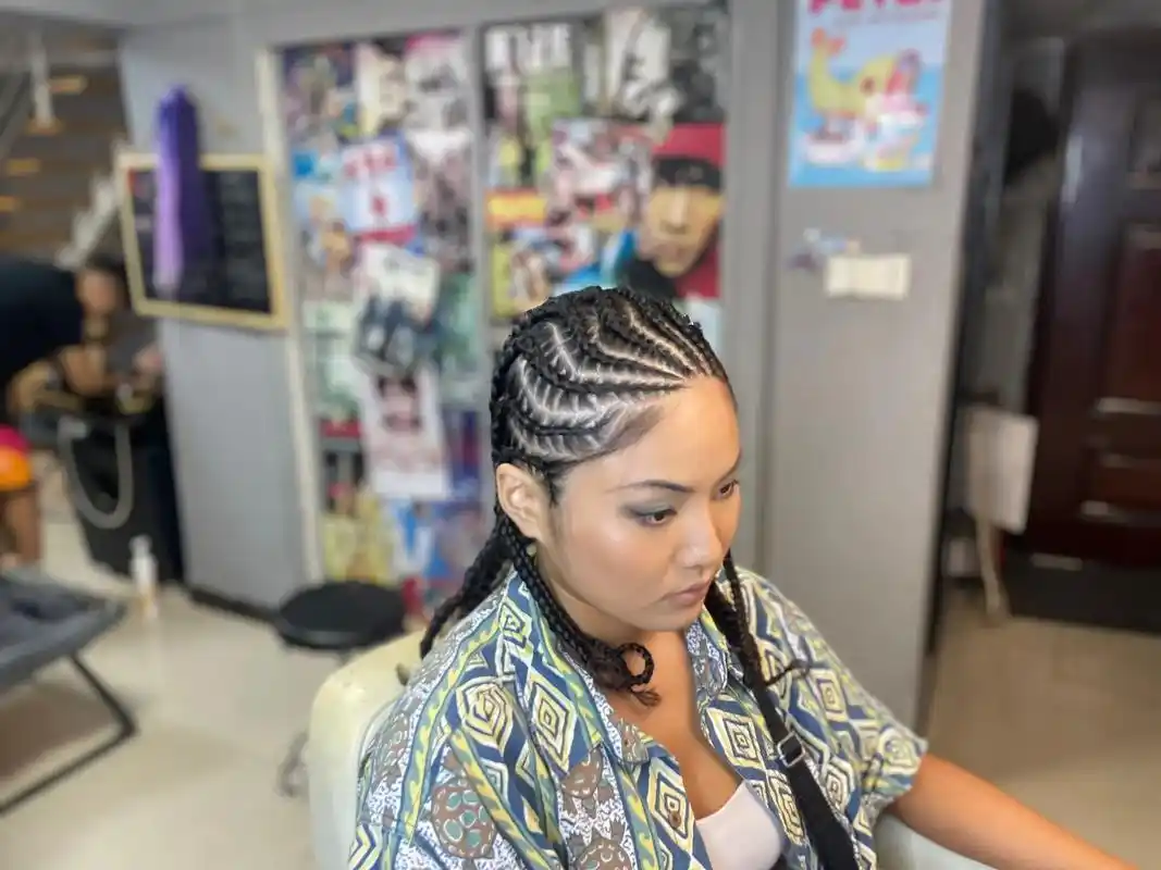 地垄沟/贴头皮辫/杭州编发/温州编发.#地垄沟 #杭州地垄沟 - 抖音