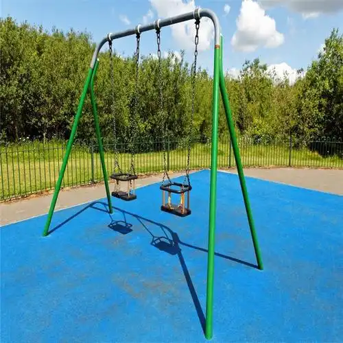 休闲娱乐设施 公园小区秋千 镀锌钢管秋千 奥缘体育