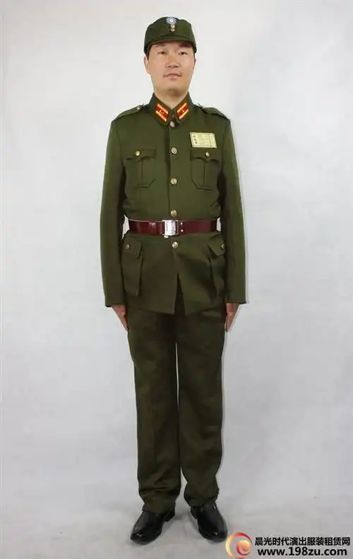 国民党男女军装/美式军官服装/摄影表演服国军军服国民党特务服