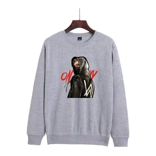 新款艾伦沃克dj套头alan walker电音faded外套男女连帽卫衣 批发