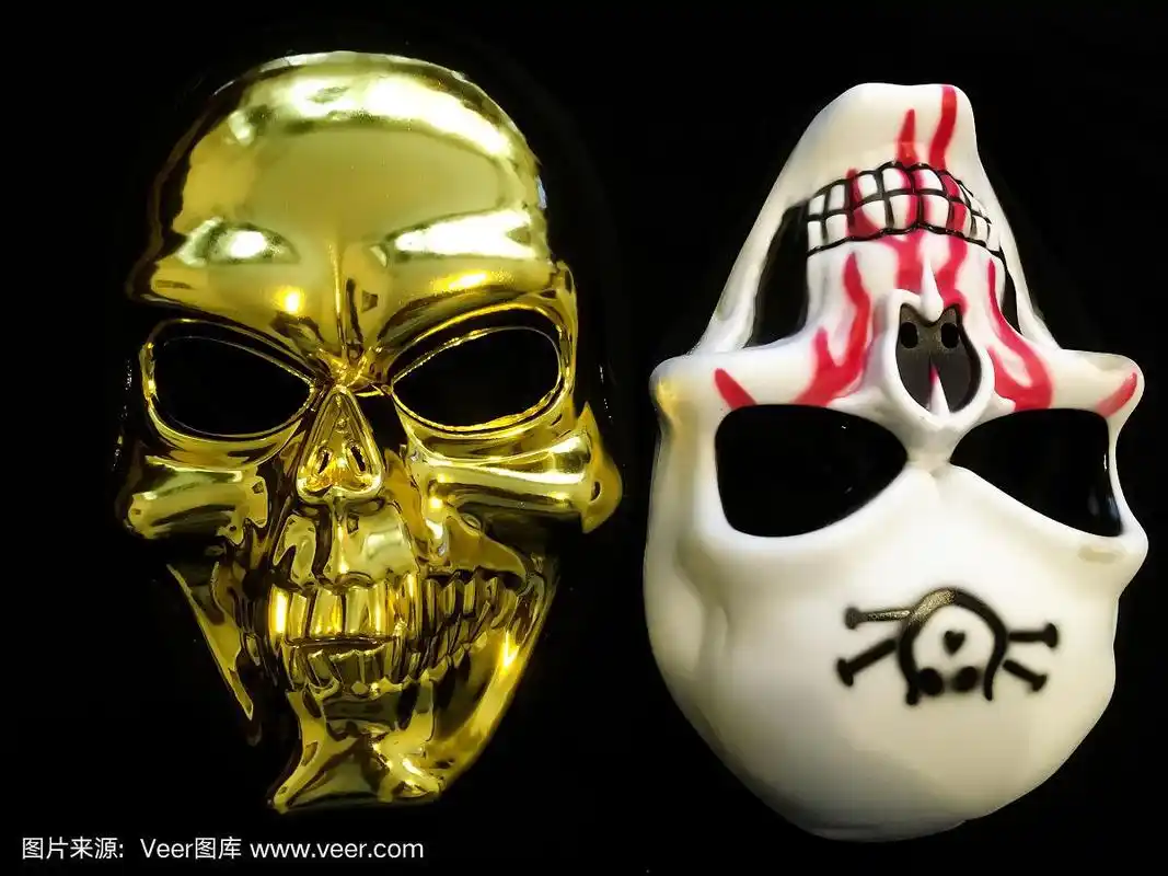 万圣节快乐,死金骷髅恶魔节快乐