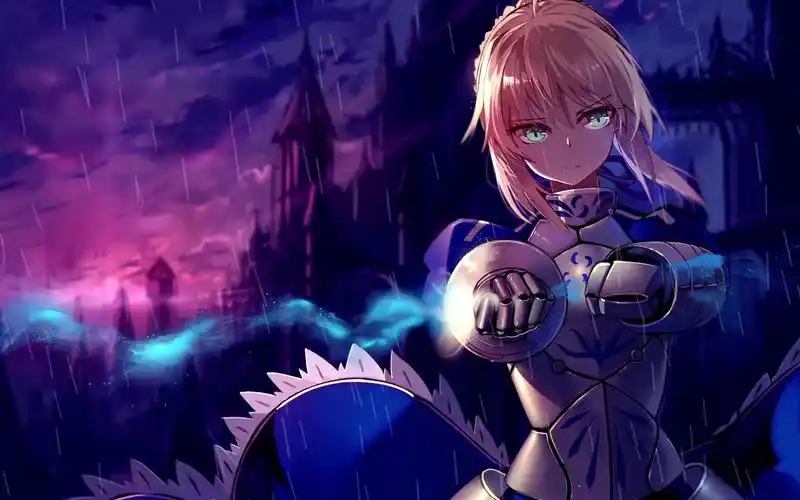 【ae/动态壁纸/喜欢带走】亚瑟王saber美美动态壁纸求带走喵