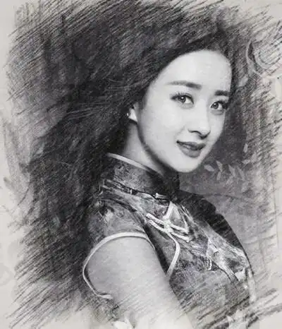 明星素描 赵丽颖