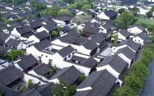 海宁盐官古城开元观堂